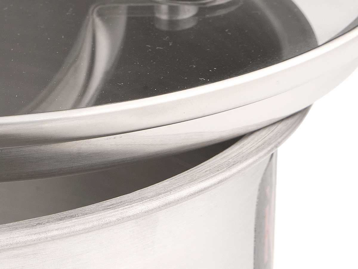 Cazo induccion tapa cristal 16 cm - Imagen 4