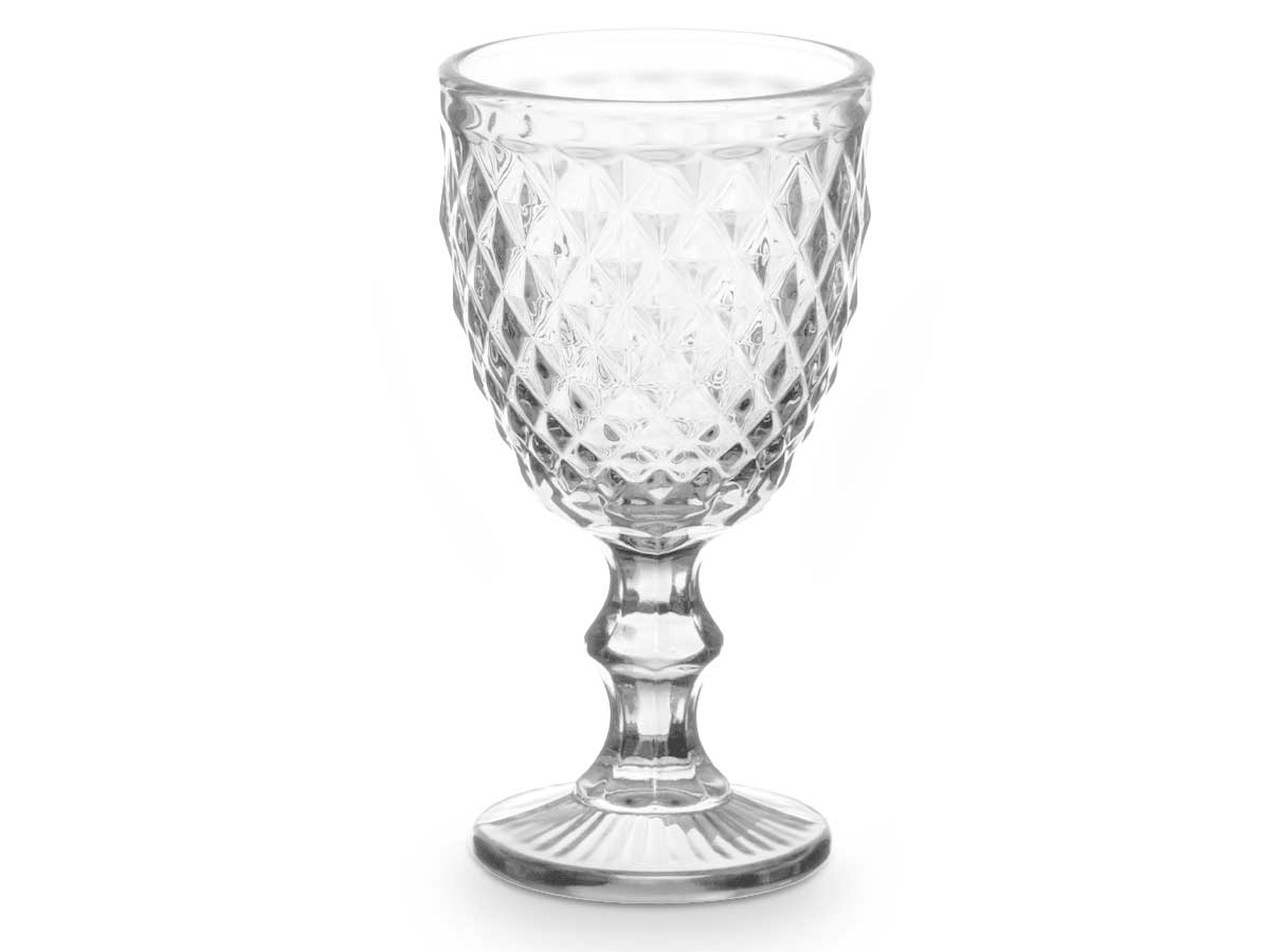 Copa diamante transparente 220ml - Imagen 2