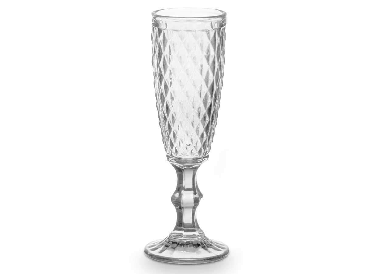 Copa cava diamante transparente 170 ml - Imagen 2