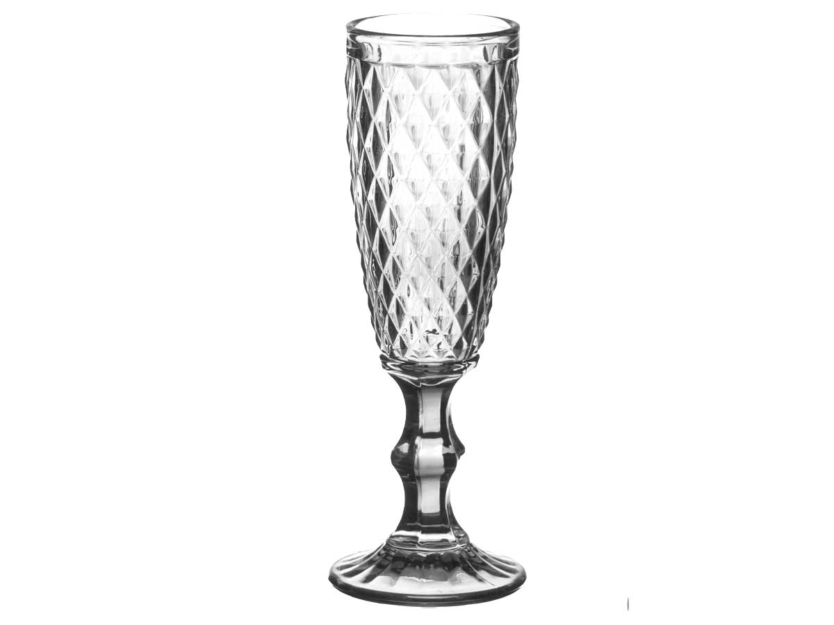 Copa cava diamante gris 170 ml - Imagen 2