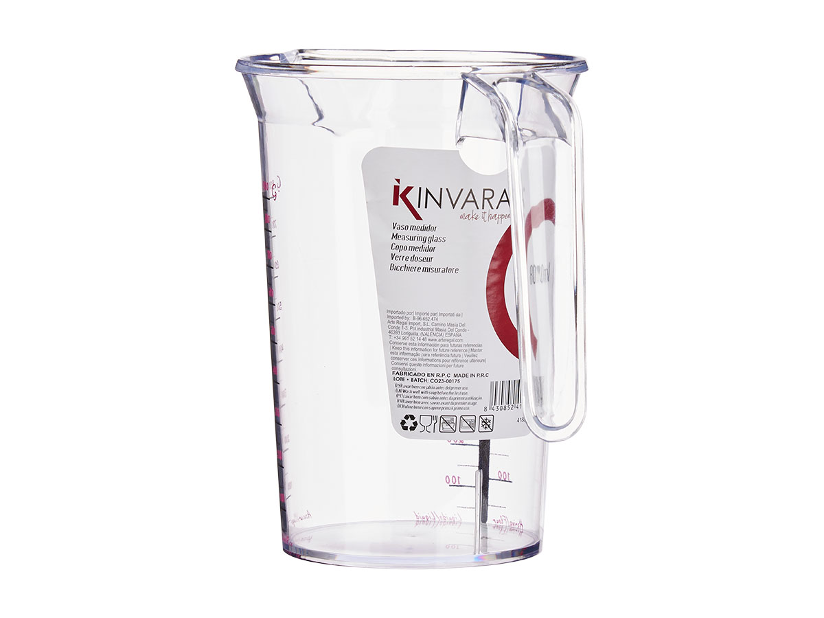 Jarra medidora transparente 800ml - Imagen 3