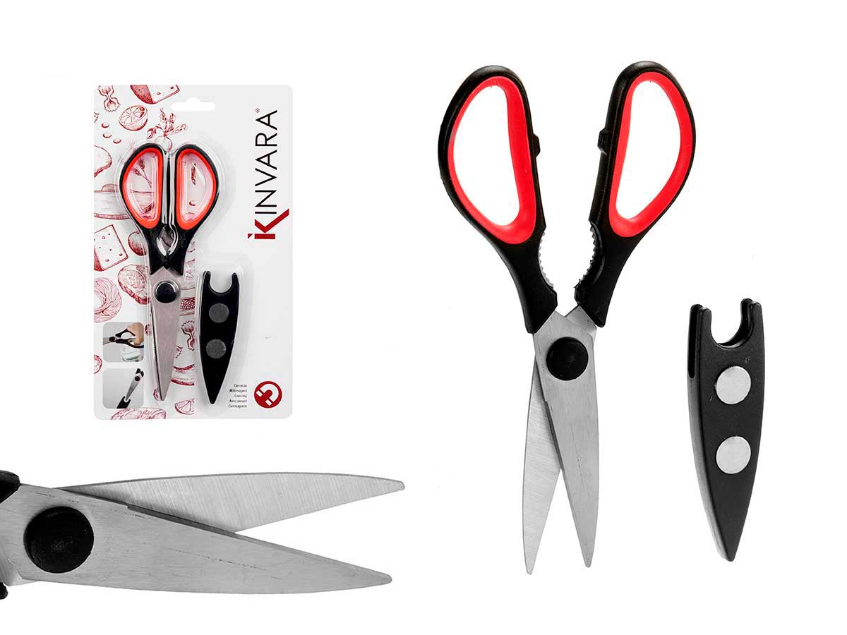 Tijera cocina con protector magnetico