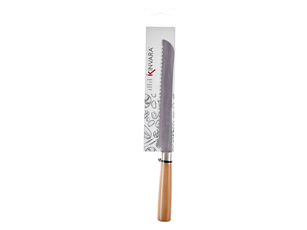 Cuchillo sierra mango madera - Imagen 3