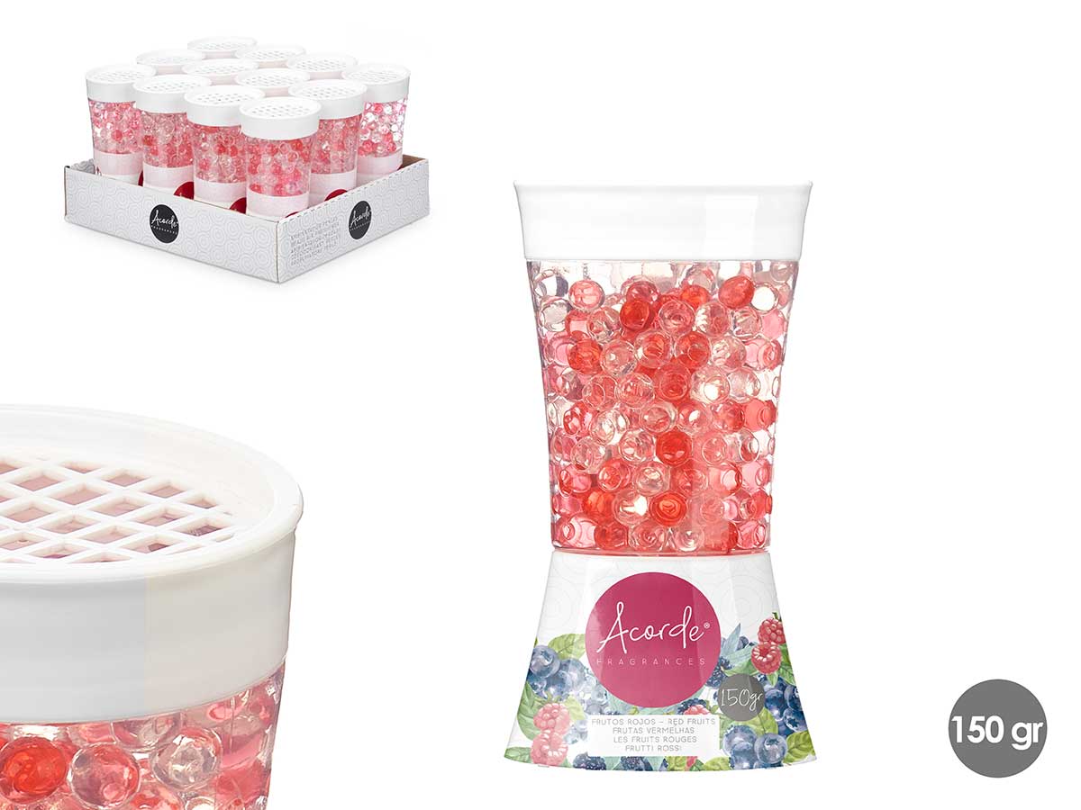 Ambientador bola gel 150gr frutos rojos