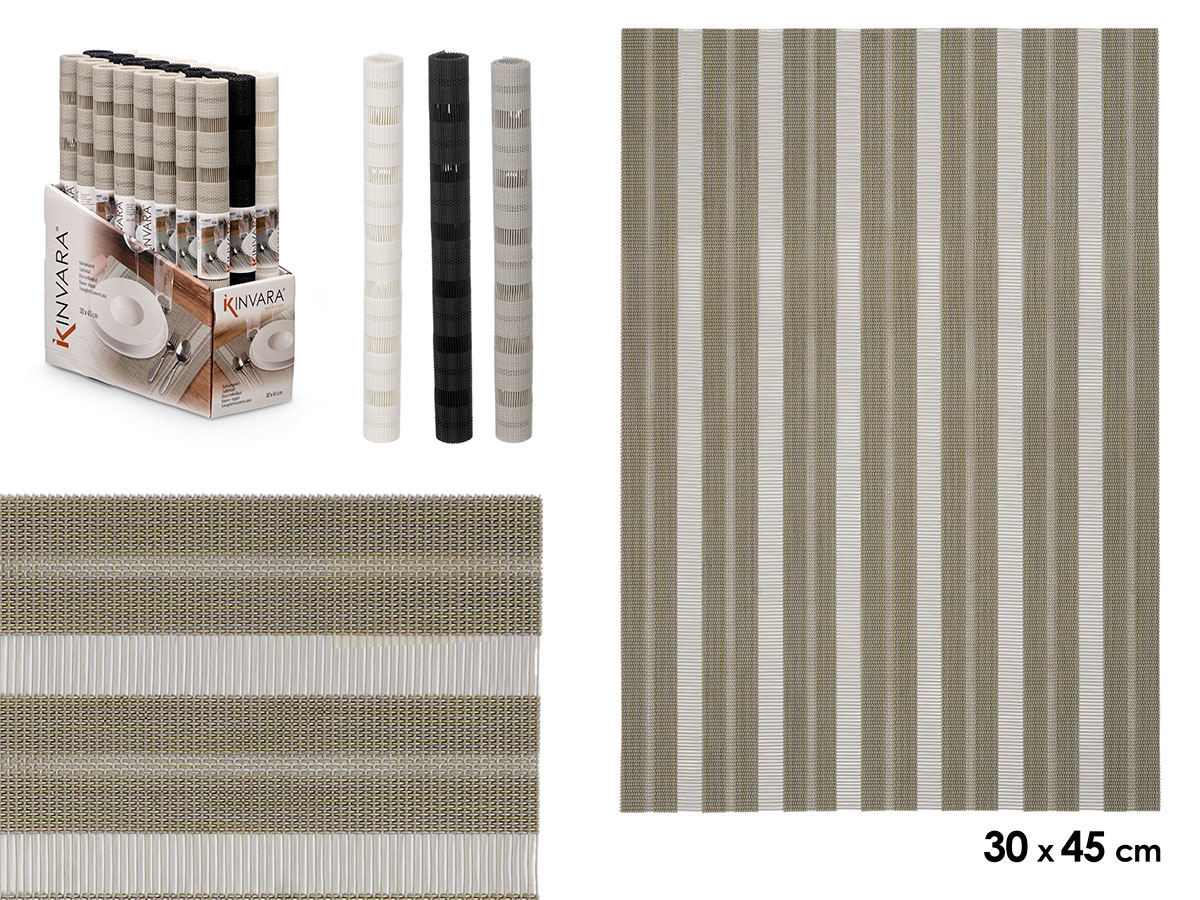 Salvamantel 30x45cm calado surt 3 neutros
