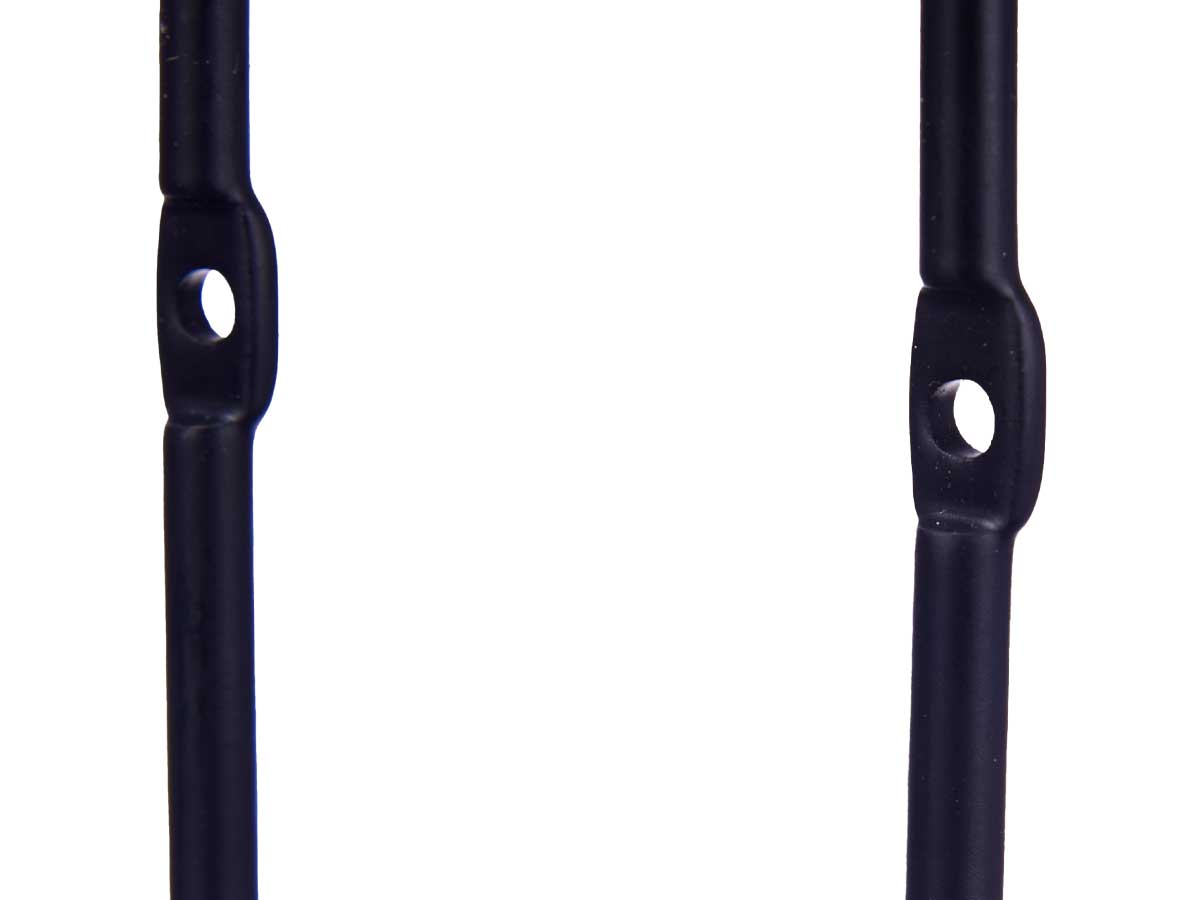 Set 2 perchas aro negro - Imagen 4