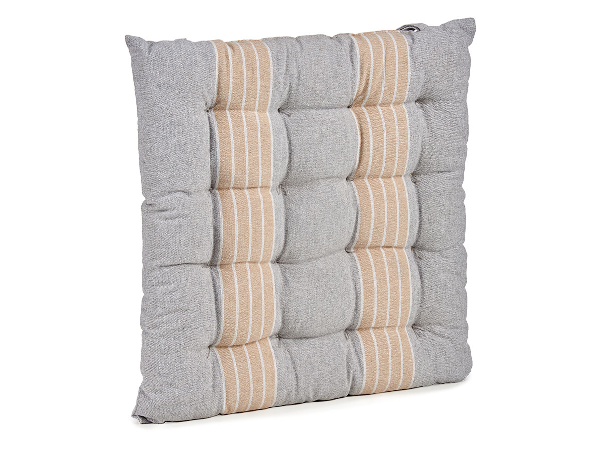 Cojin silla rayas gris - Imagen 4