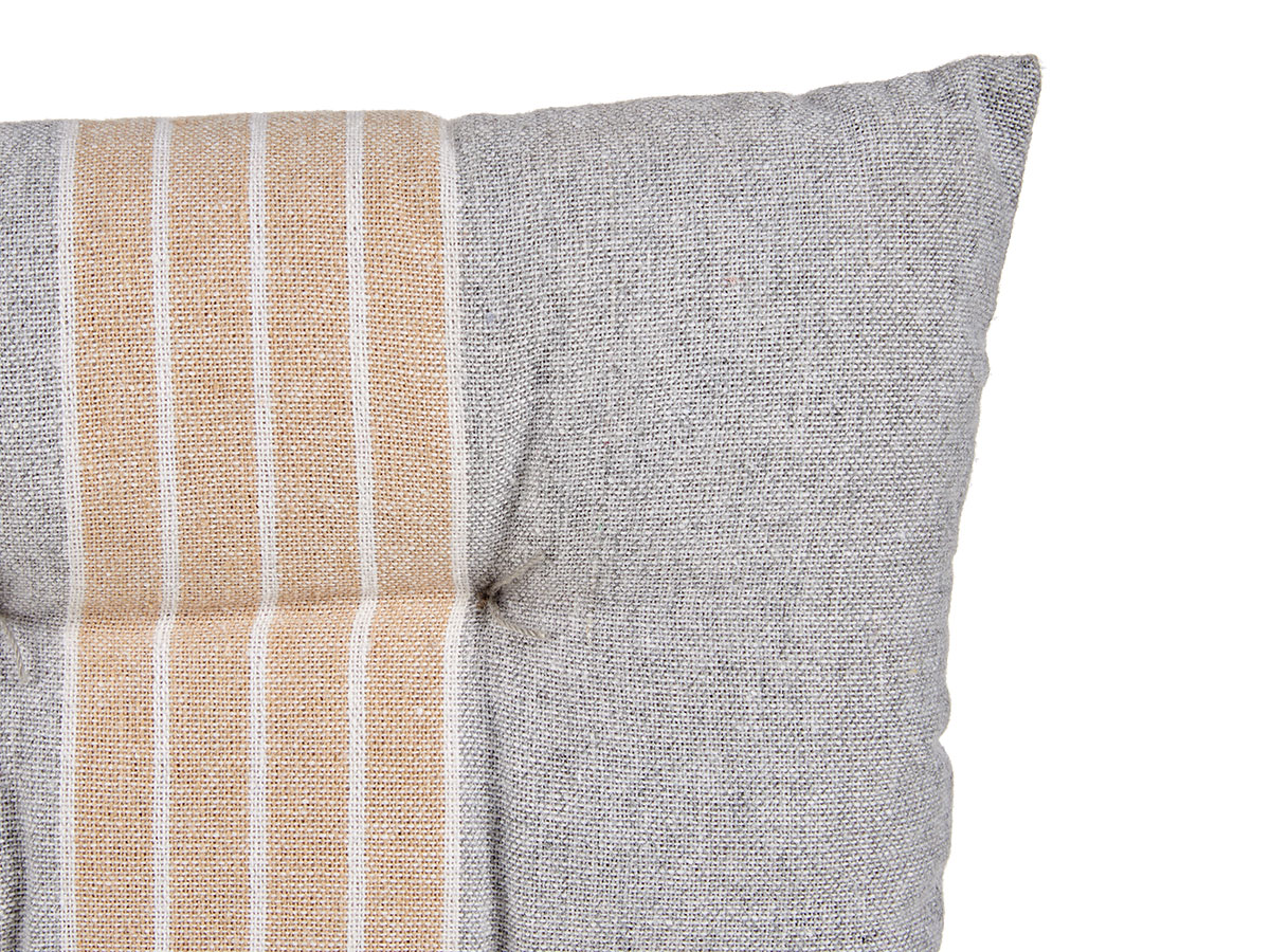 Cojin silla rayas gris - Imagen 5