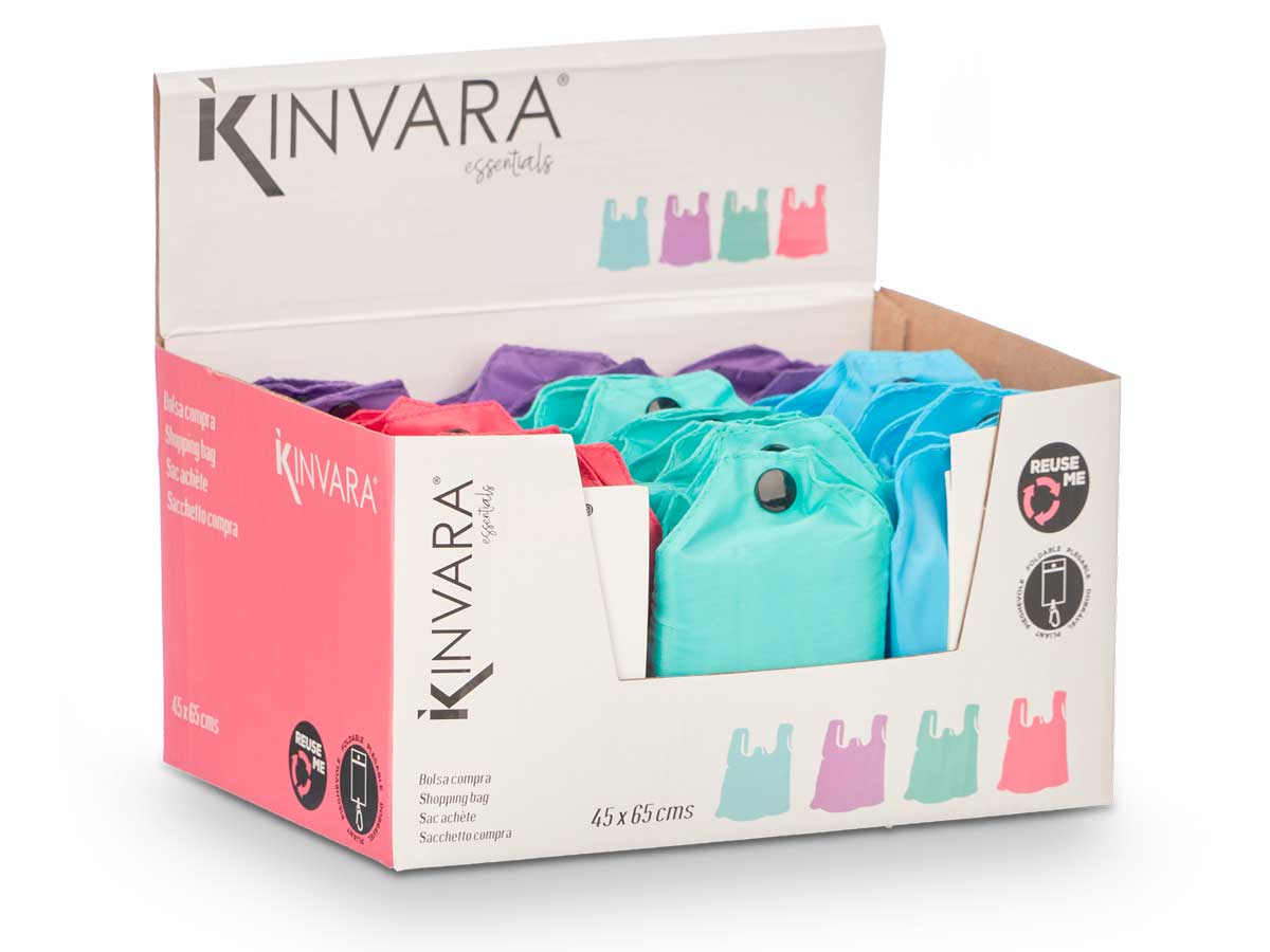 Bolsa plegable surt 4 colores vivos - Imagen 3