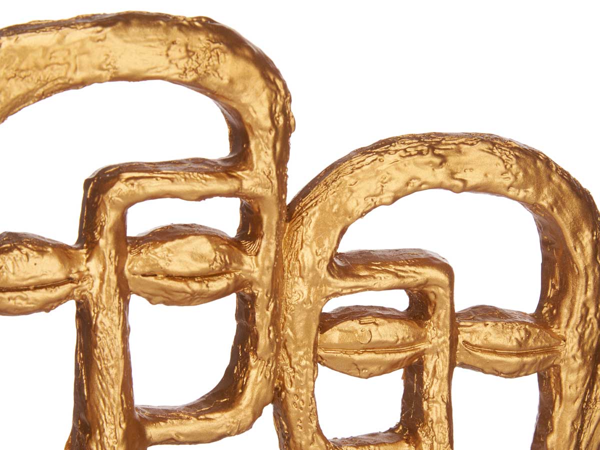Cara doble con base oro - Imagen 4