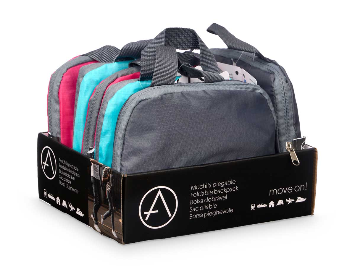 Mochila plegable ligera surt 3 colores - Imagen 3
