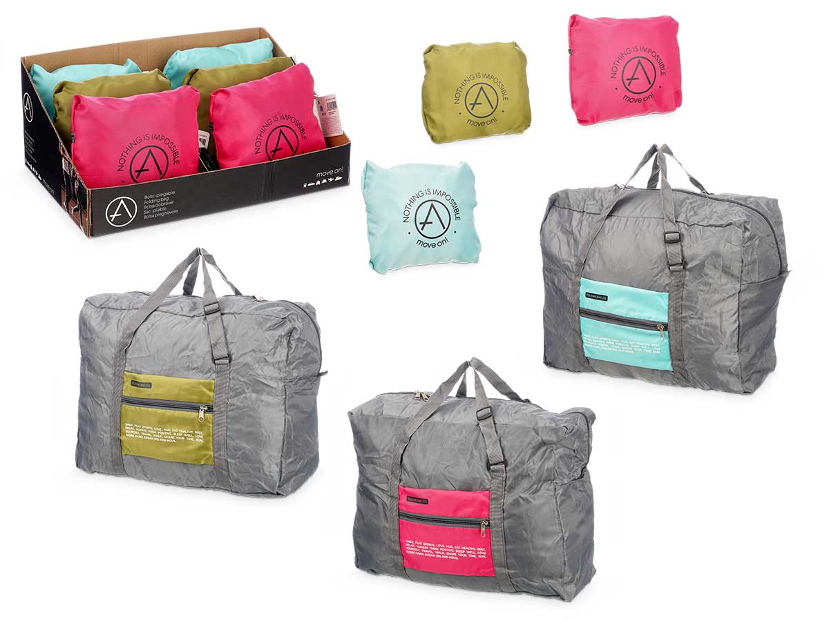 Bolso plegable ligero surt 3 colores