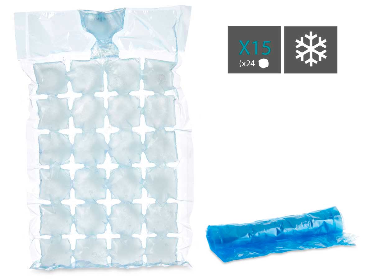 Bolsa 24 cubitos de hielo 12uds - Imagen 2