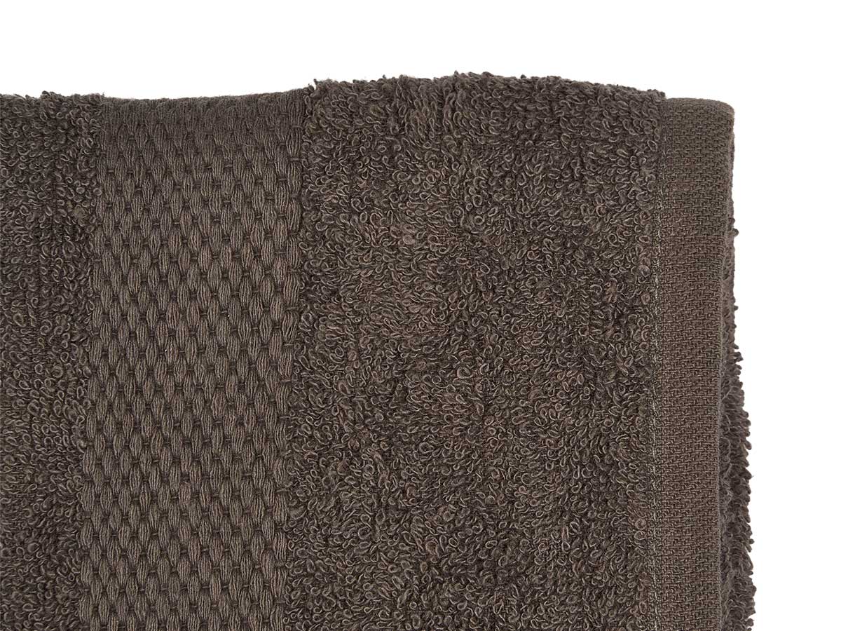 Toalla lisa 70x130 color gris - Imagen 4