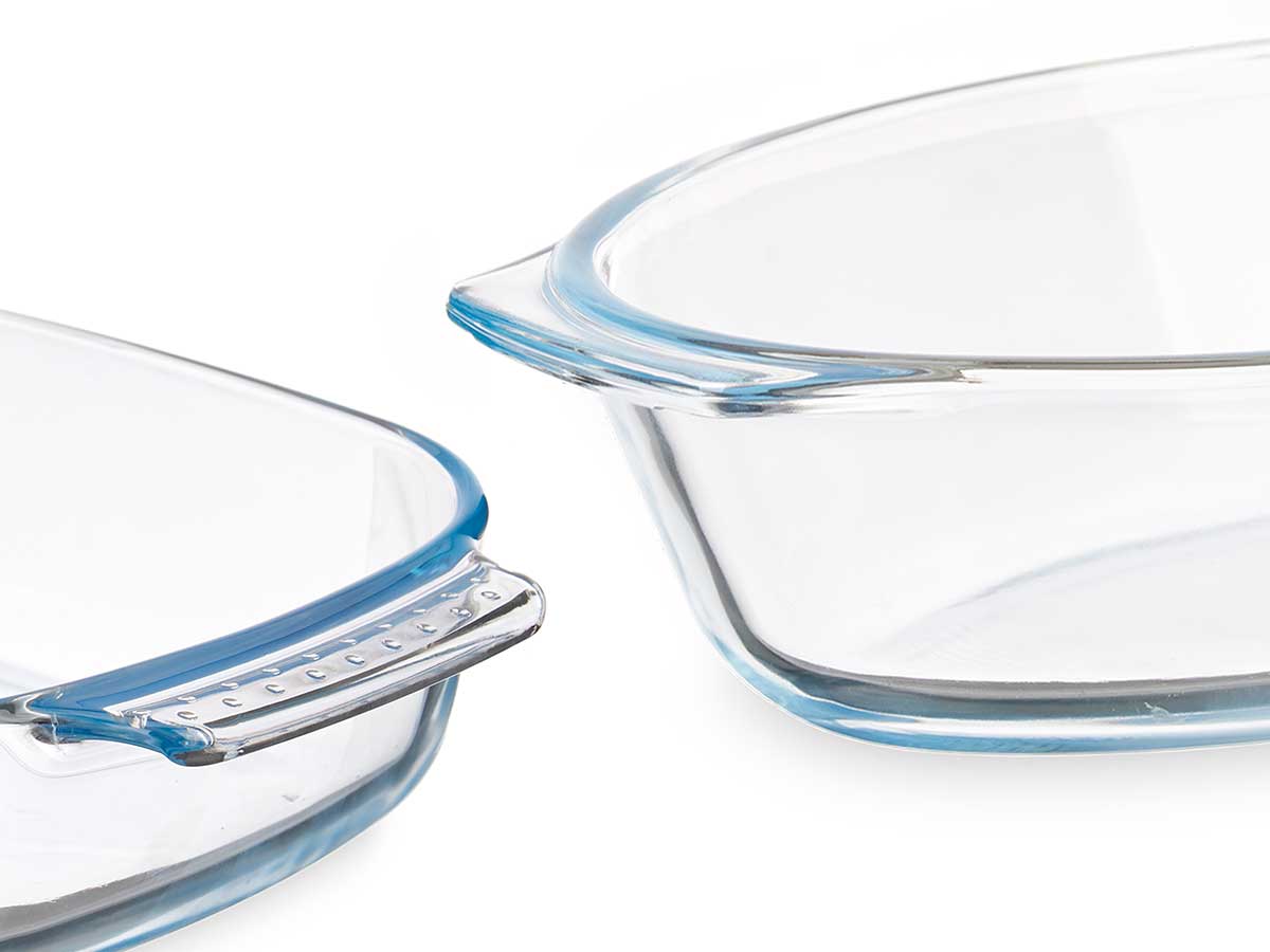 Set 2 bandejas borosilicato 700 2000ml - Imagen 4
