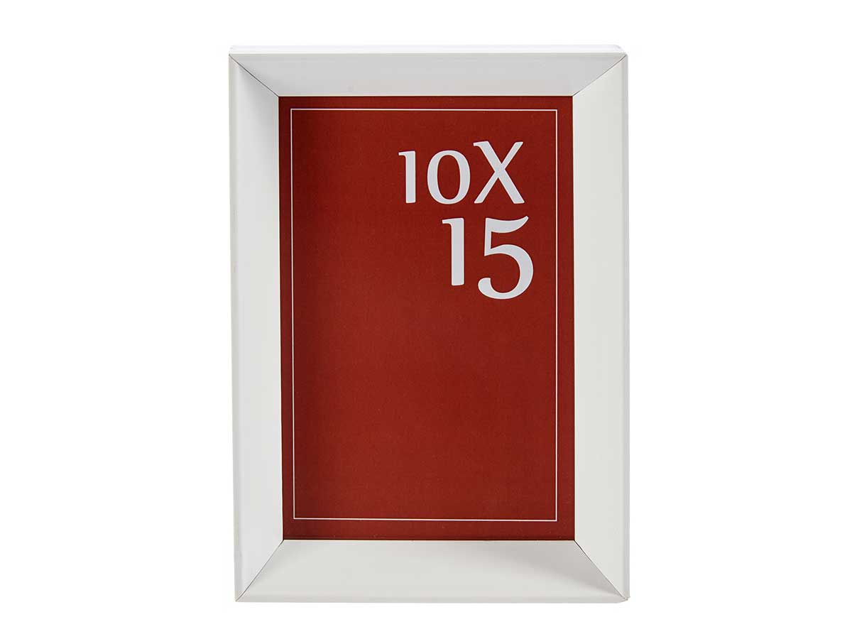 Portafoto plastico moldura blanco 10x15cm - Imagen 4