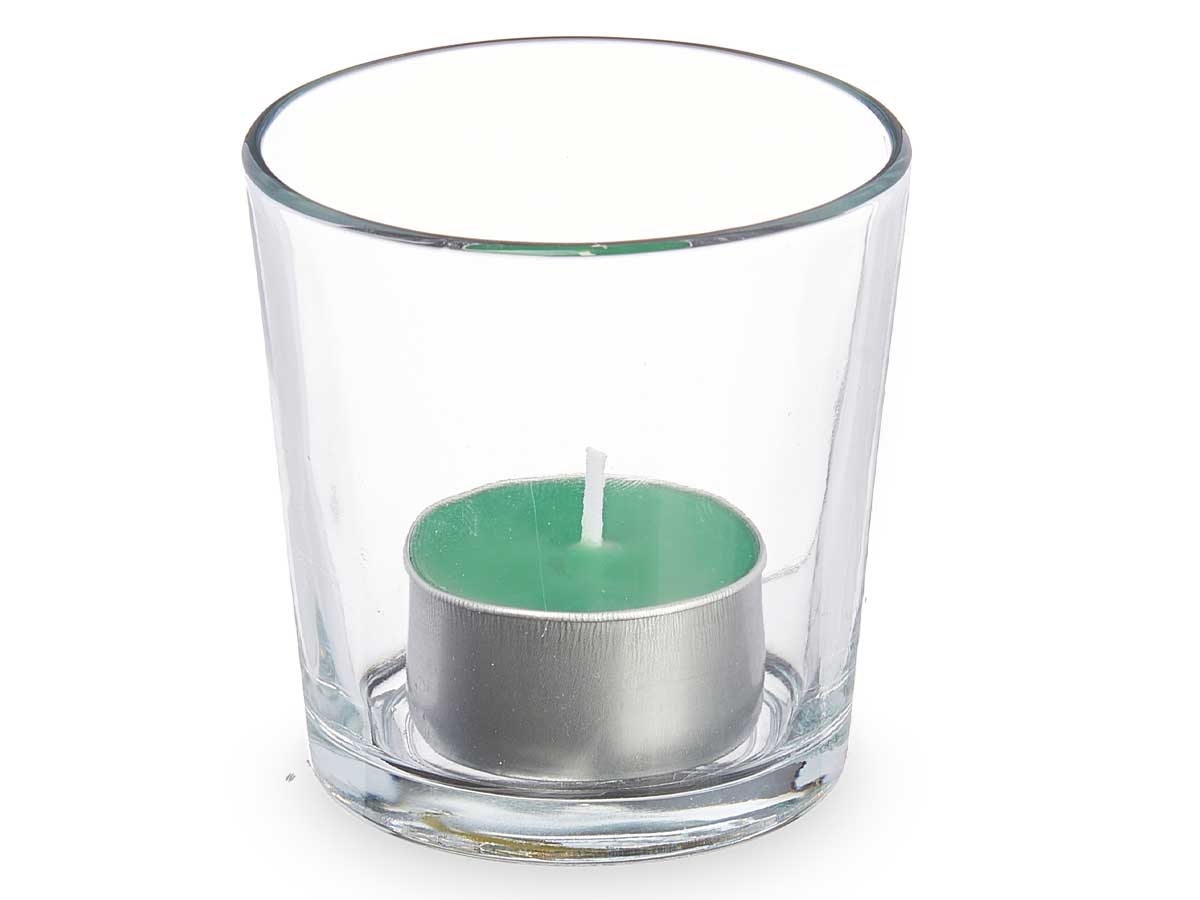 Portavela tealight bambu 6 horas - Imagen 2