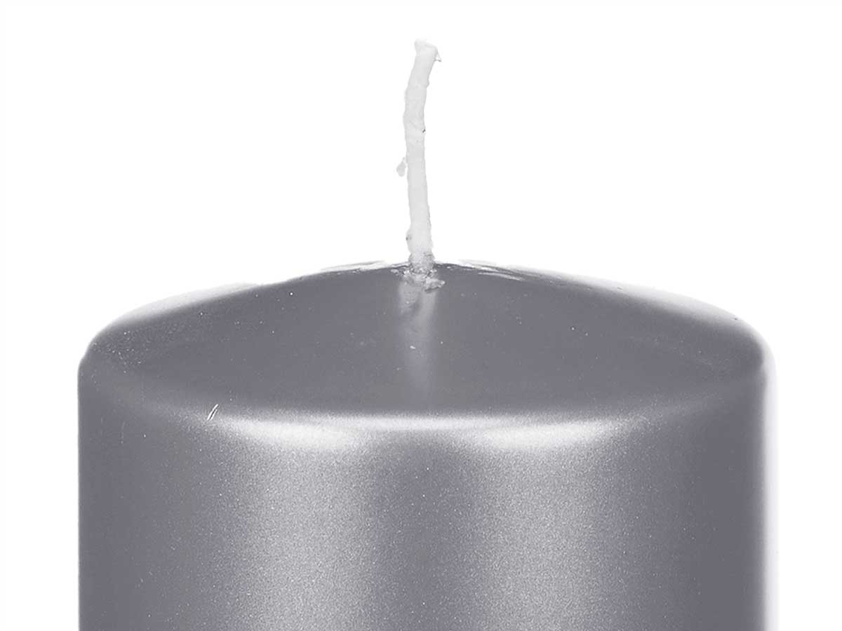 Vela taco plata ancha 15cm - Imagen 4