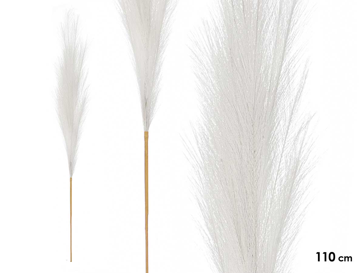 Rama decorativa 110cm blanco