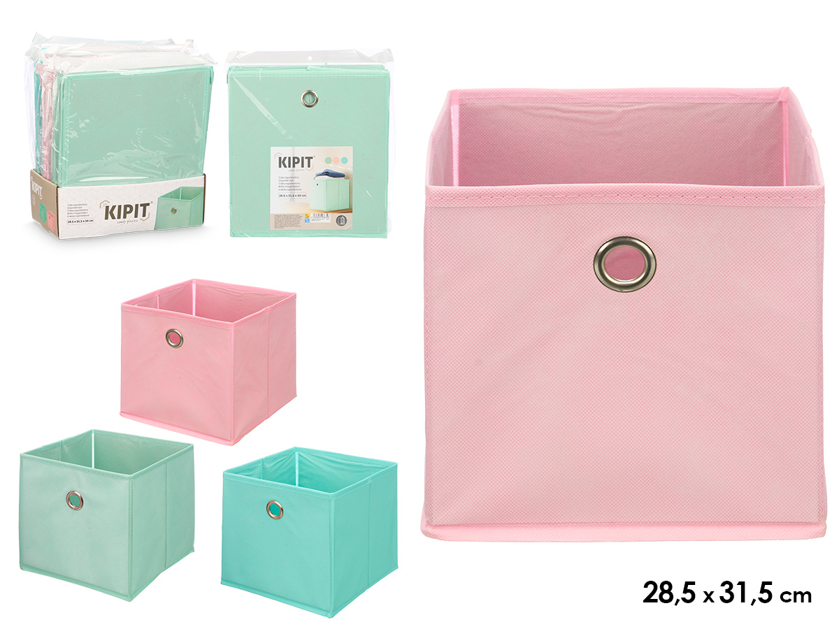 Caja plegable organizador 28,5x31,5x30 surt 3 vivo