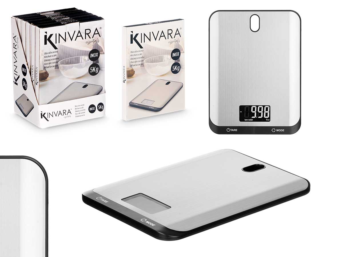 Bascula digital acero inoxidable