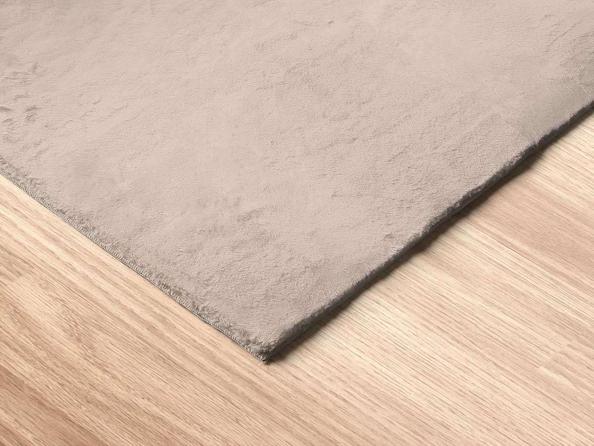 Alfombra soft beige oscuro 80x140cm - Imagen 4