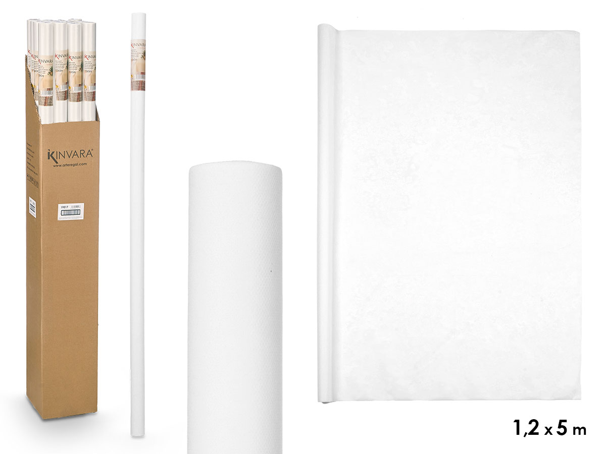 Mantel desechable 1,2x5m blanco