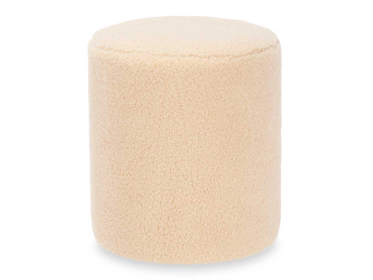 Puff borreguito peq beige - Imagen 2