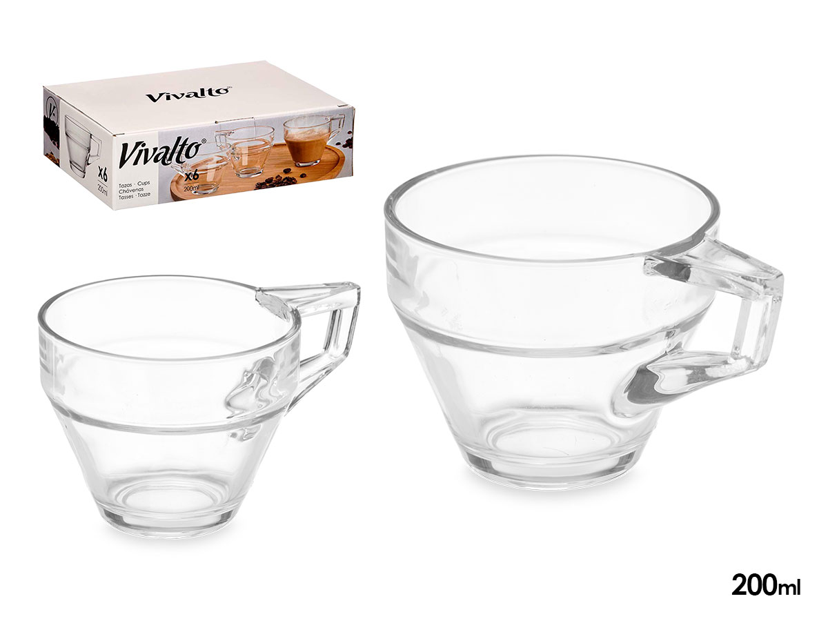 Taza cafe con leche 200ml