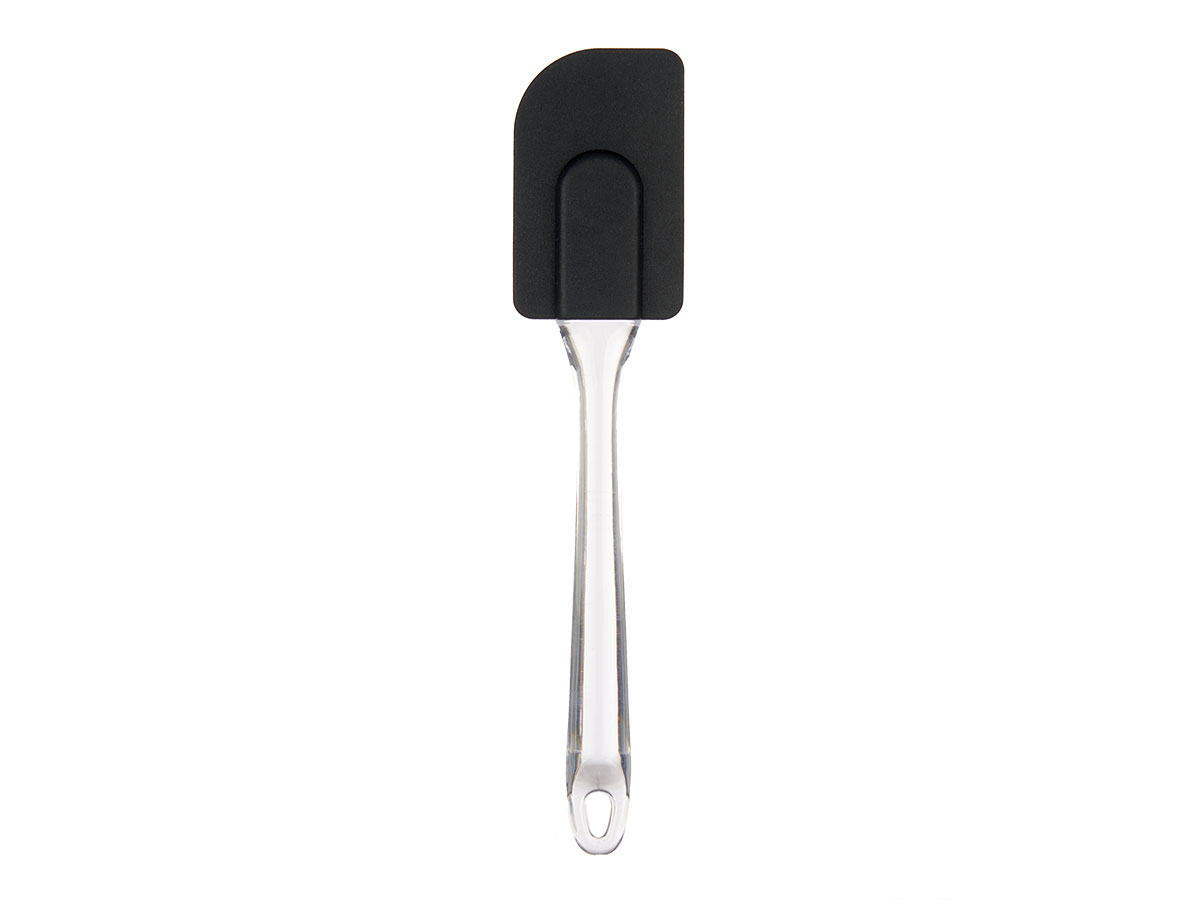 Espatula silicona cocina transparente negro - Imagen 2