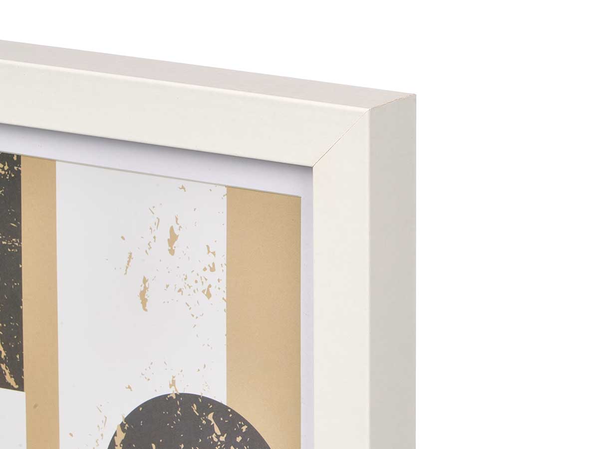 Portafoto pared madera paspartu 13x18cm blanco - Imagen 4