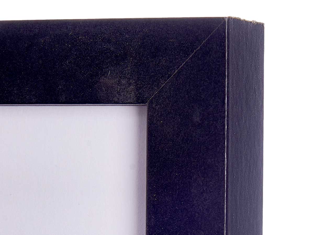 Portafoto pared madera paspartu 30x40cm negro - Imagen 4