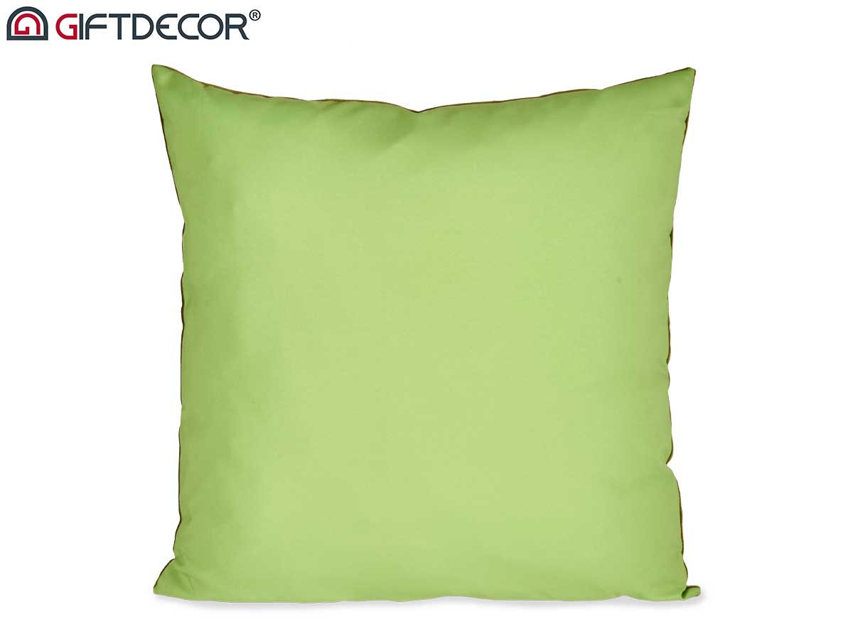 Cojin terciopelo verde 60x60cm - Imagen 3