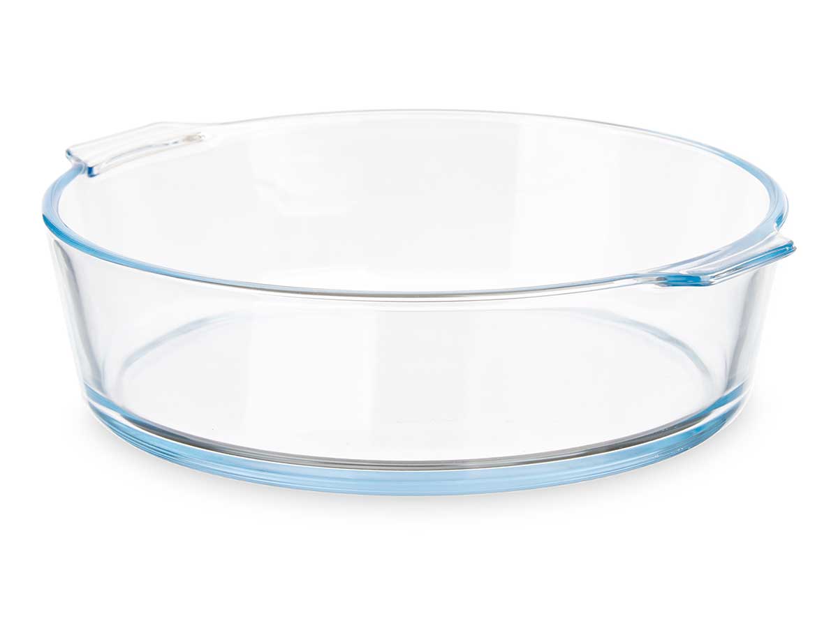 Bandeja borosilicato redonda asas 1600ml - Imagen 2