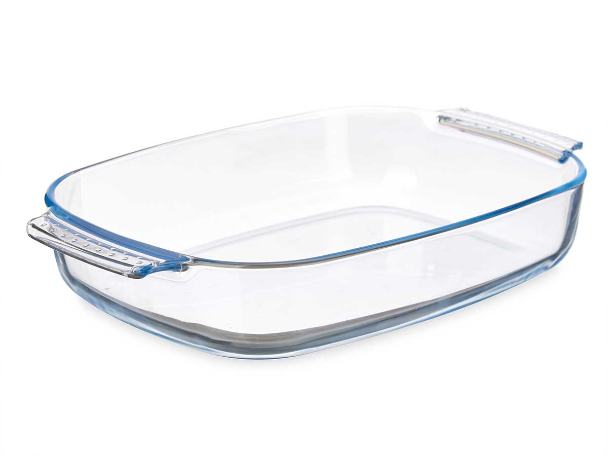 Bandeja borosilicato rectangular asas 2000ml - Imagen 2