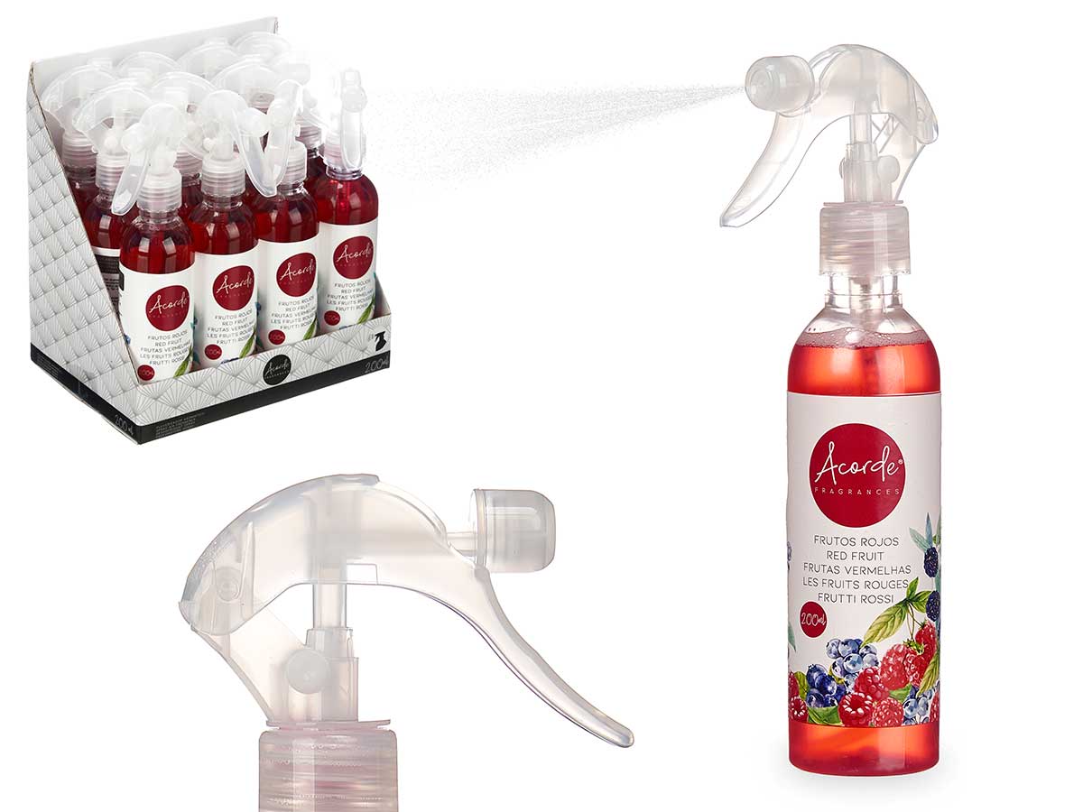 Ambientador pulverizador frutos rojos 200 ml