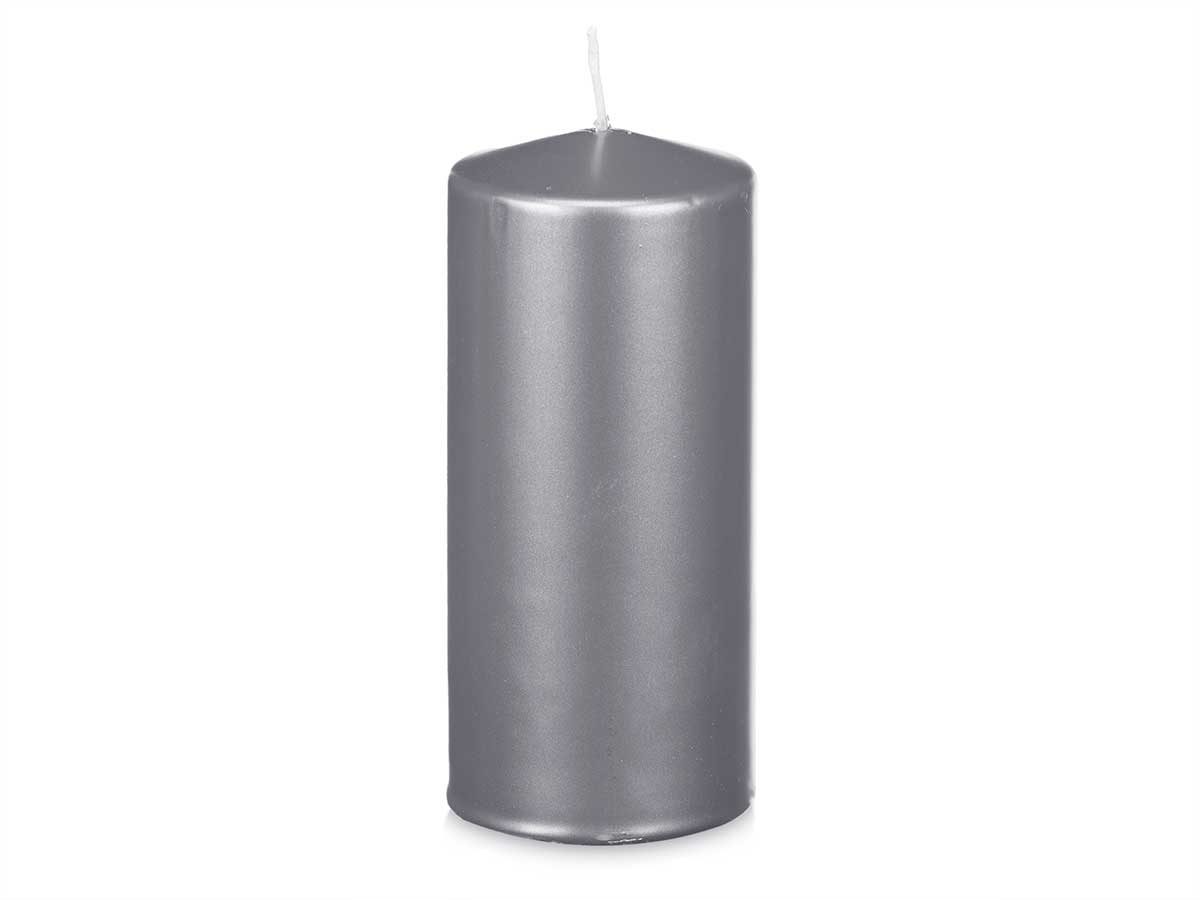Vela taco plata ancha 20cm - Imagen 2