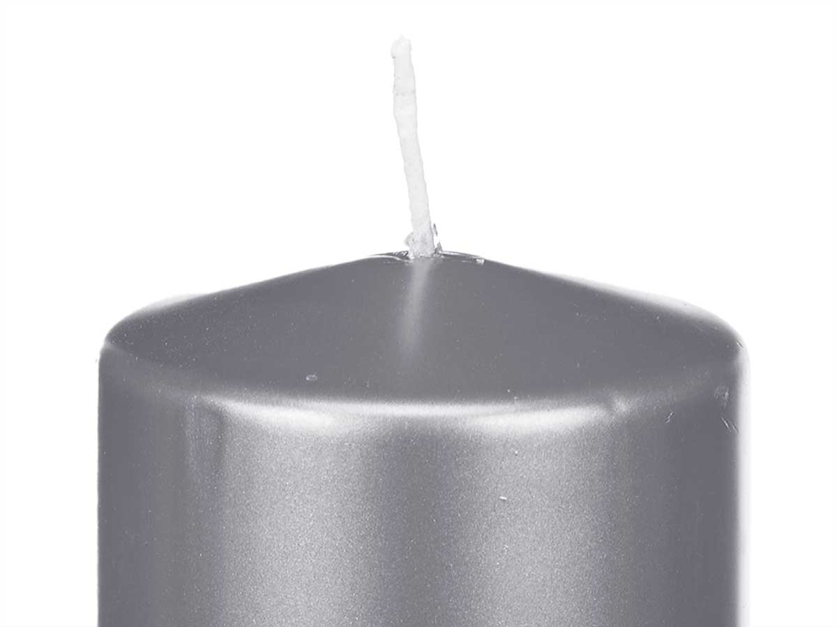 Vela taco plata ancha 20cm - Imagen 4