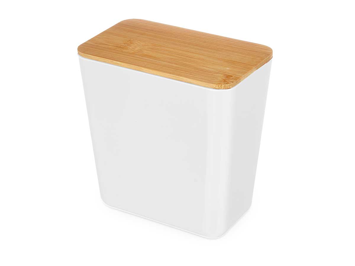 Tarro rectangular bajo blanco 1l - Imagen 2