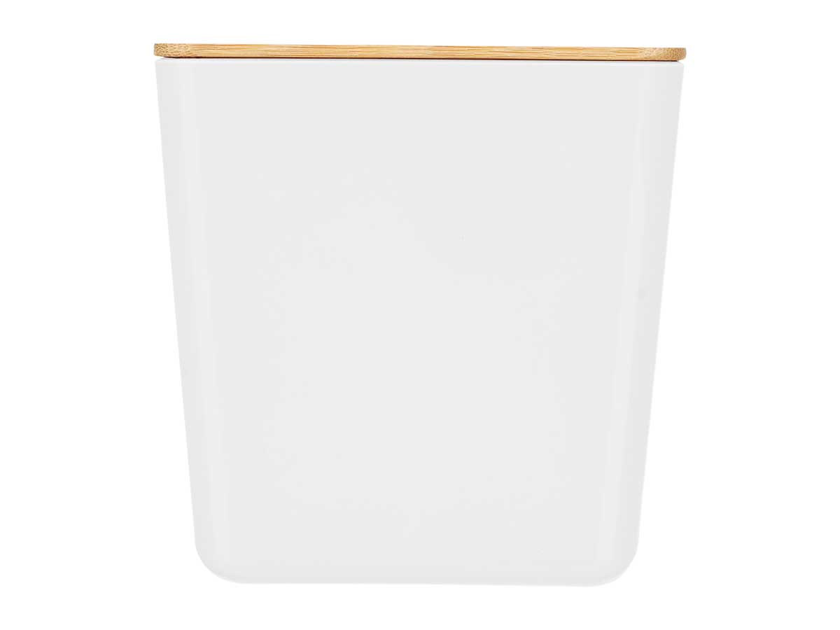 Tarro rectangular bajo blanco 1l - Imagen 4