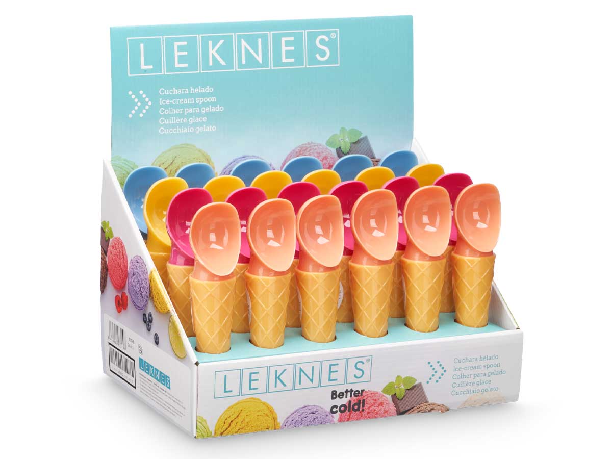 Cuchara cono helado surt 4 colores - Imagen 3