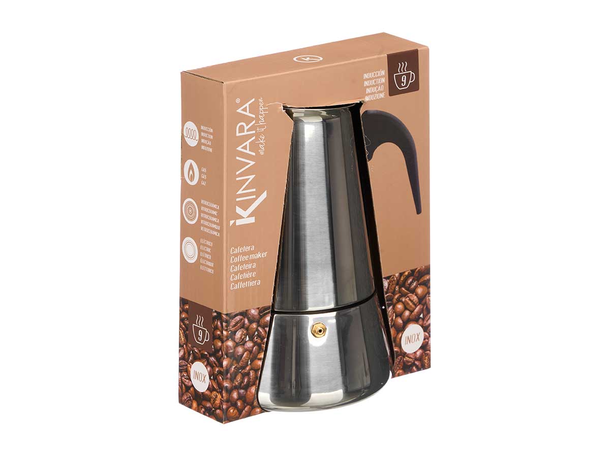 Cafetera induccion jarra 9 tazas acero - Imagen 3