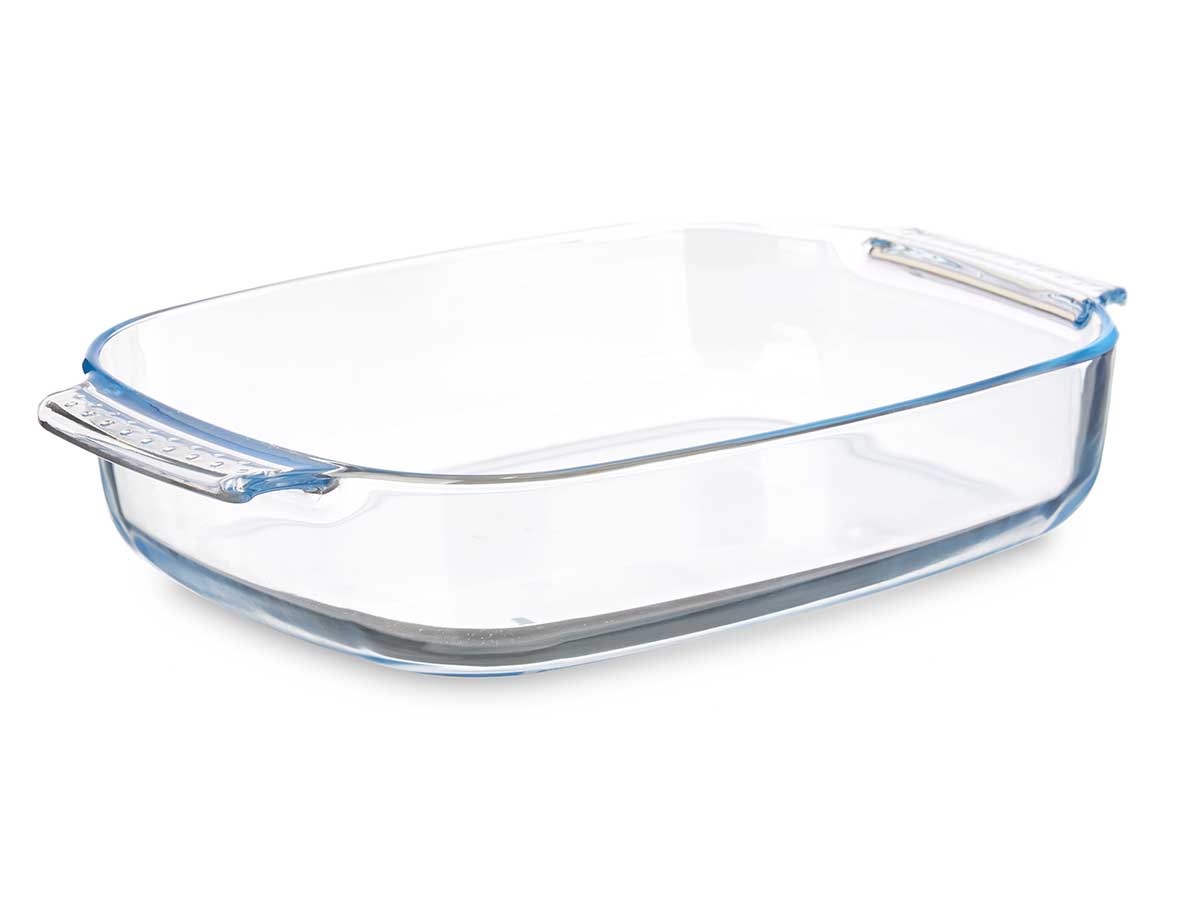 Bandeja borosilicato rectangular asas 3800ml - Imagen 2